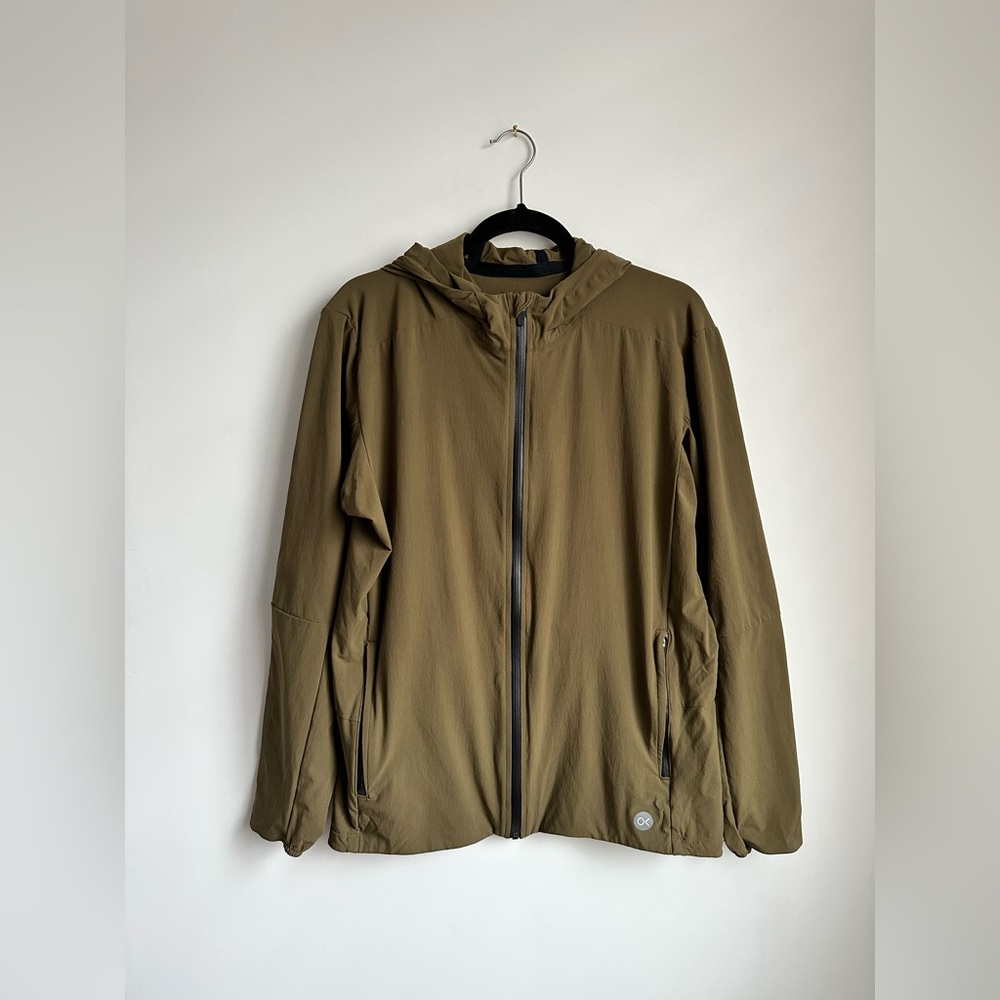 Outerknown Active Lightweight Nylon Stretch Hoode… - image 1